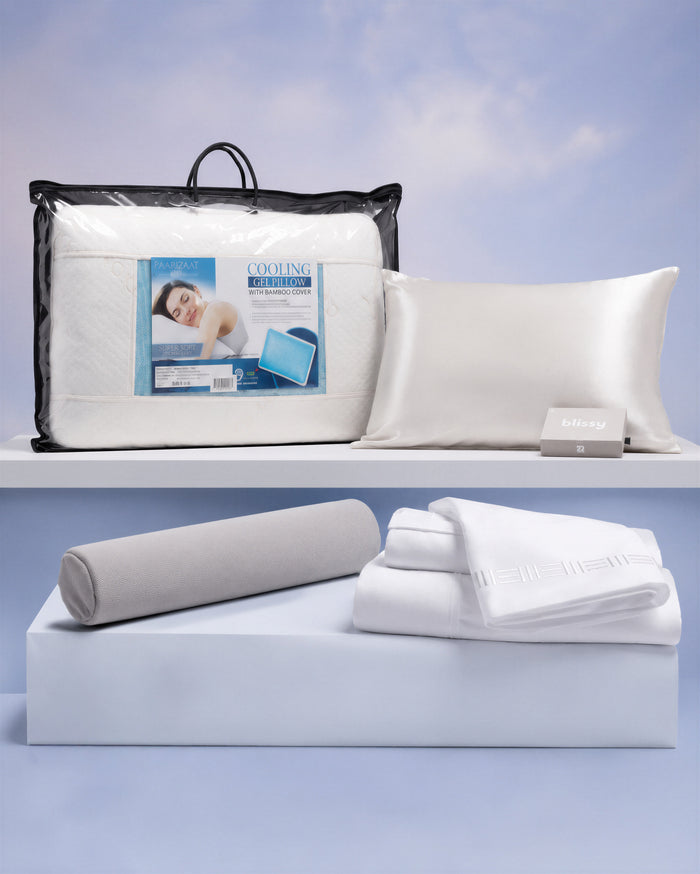 Cooling Gel Pillow with Bamboo Cover - Optimum Mind & Movement Collective