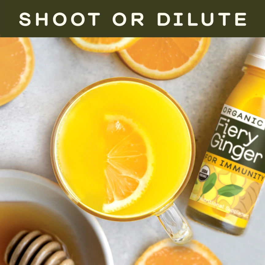 Greenhouse Shots Fiery Ginger Immunity  - Online Store - Optimum Mind & Movement Collective