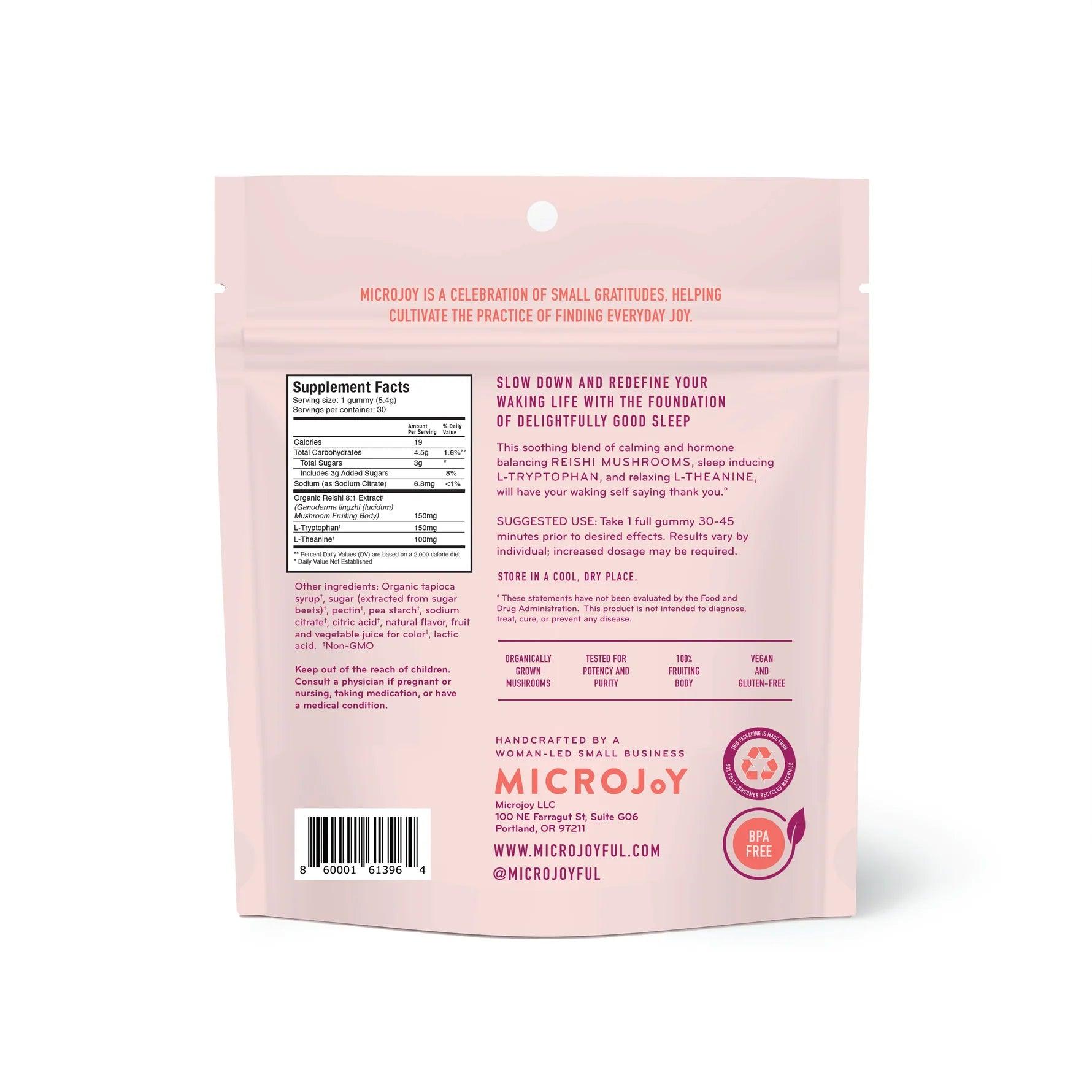 MicroJoy Gummies - Hibernate - Buy Online - Optimum Mind & Movement Collective