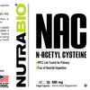 NutraBio NAC (N-Acetyl-Cysteine) 90 Capsules