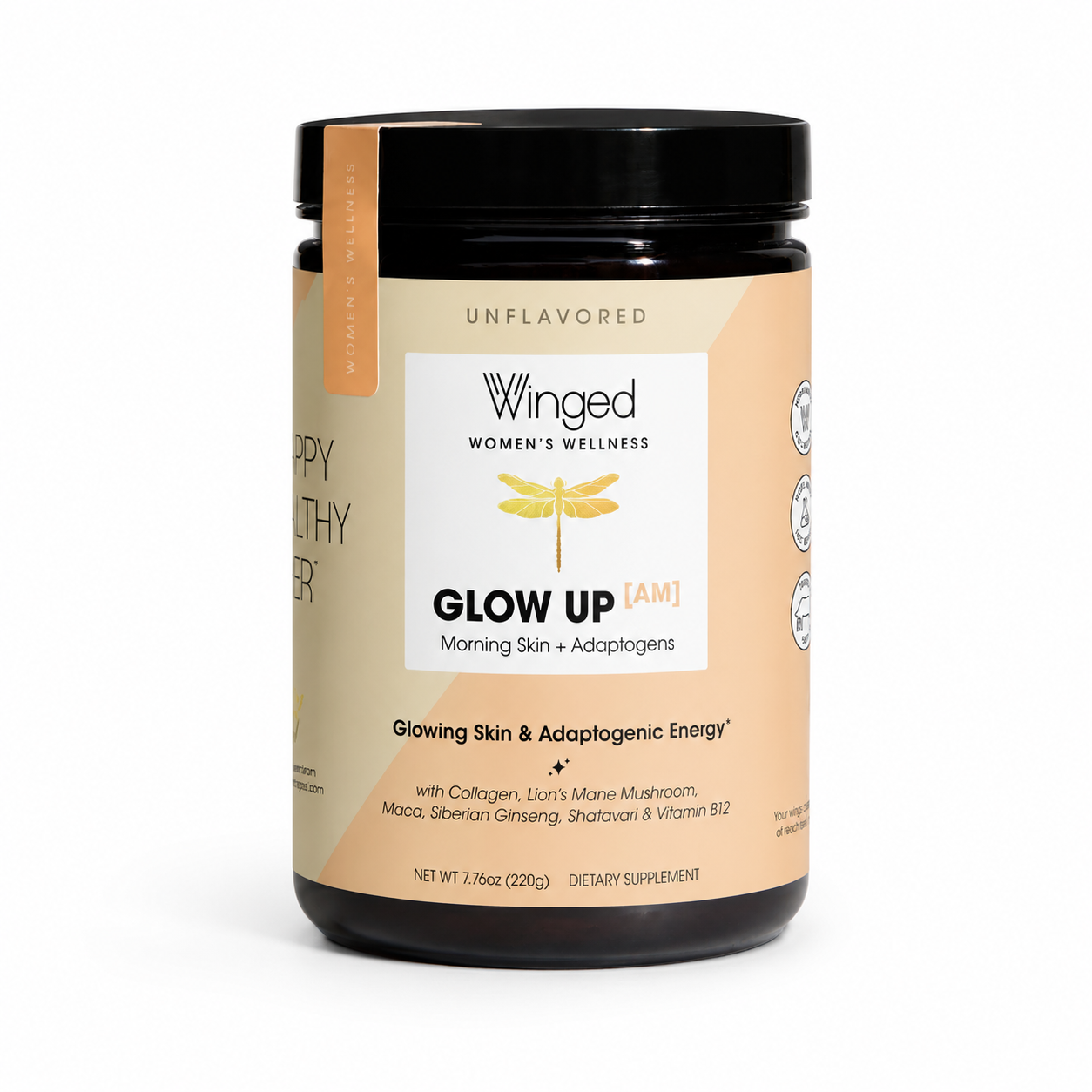 Glow Up AM Collagen Powder (Unflavored)