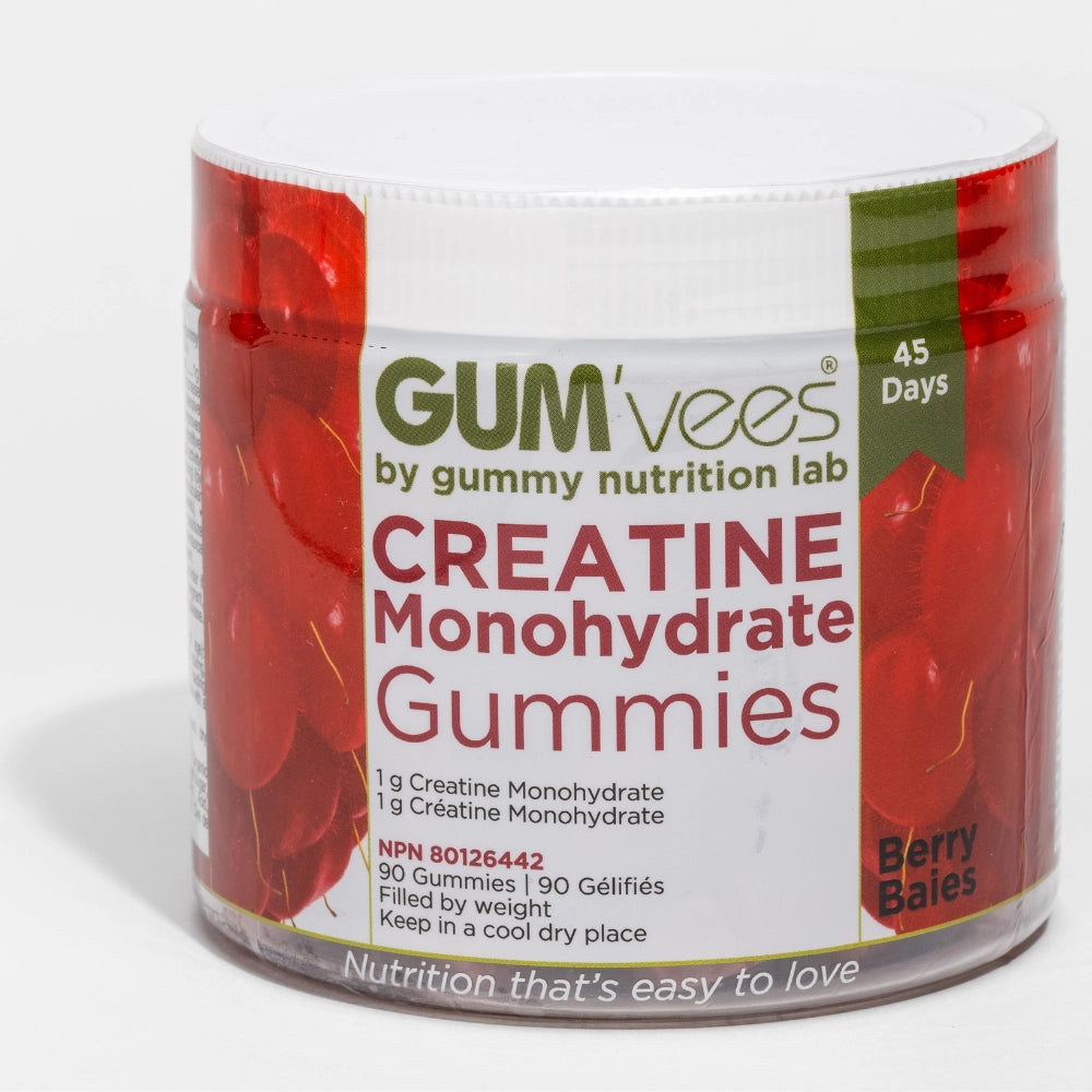 Creatine Gummies - Jar of 90 Gummies