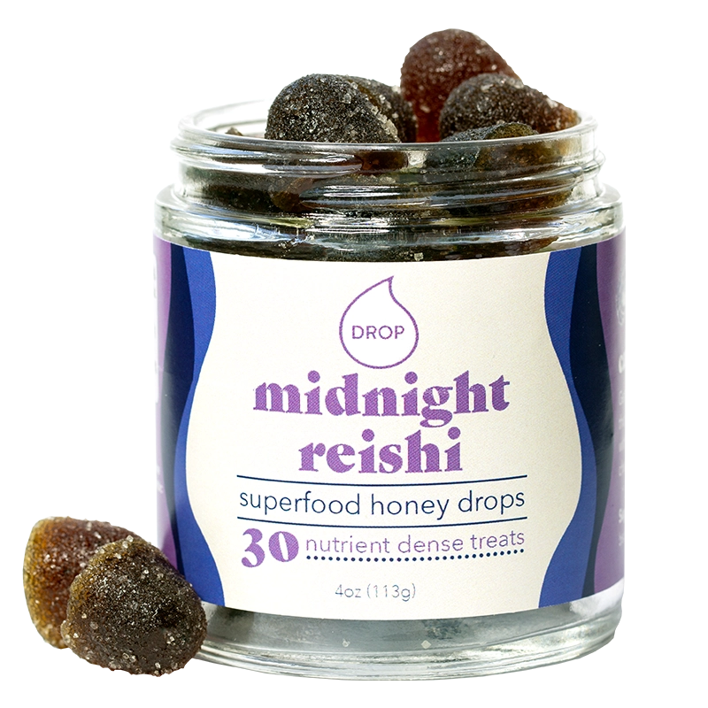 Honey Drops Midnight Reishi