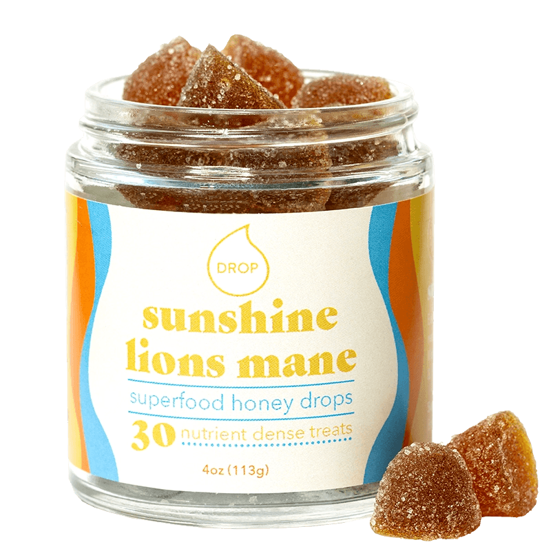 Honey Drops Sunshine Lion's Mane