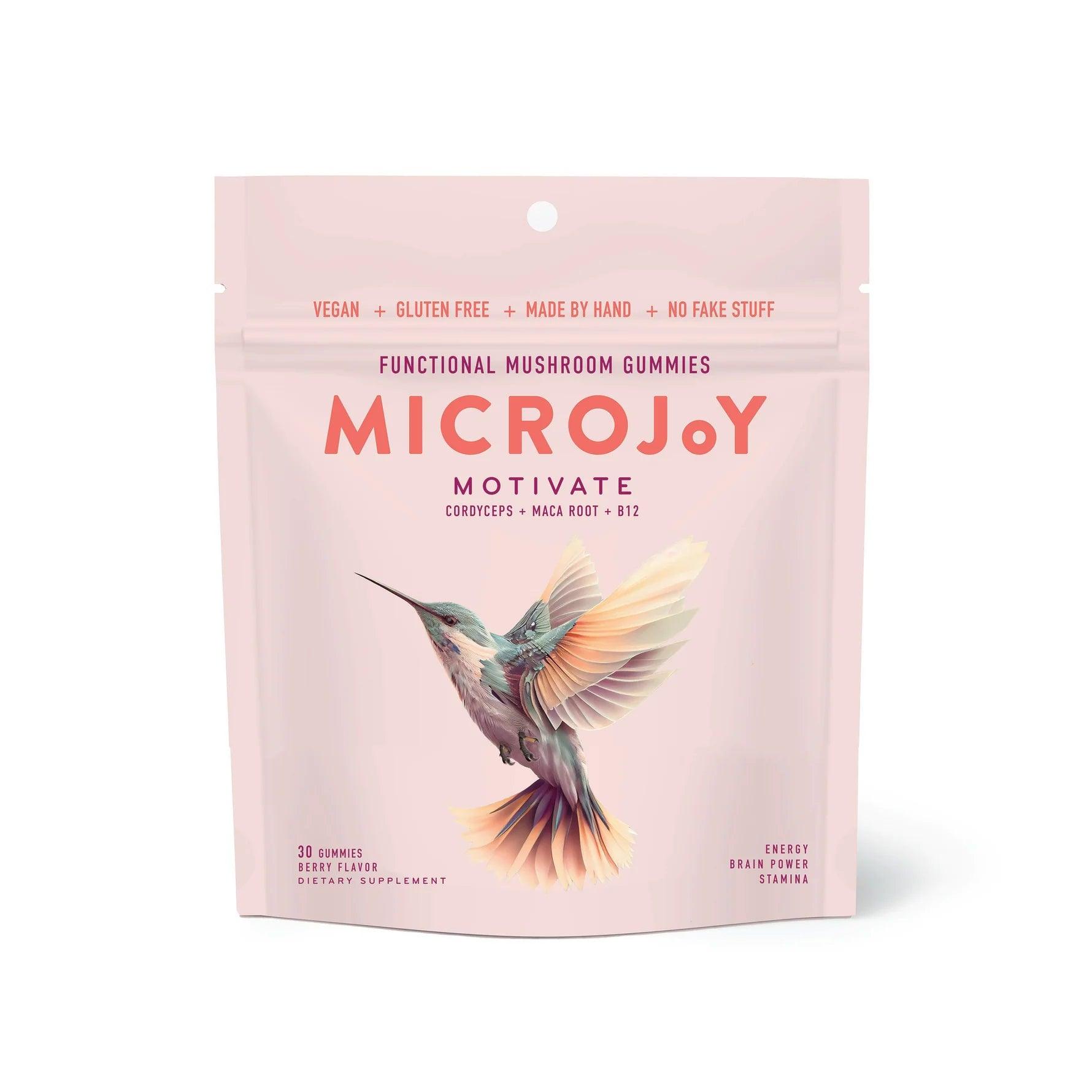 MicroJoy Gummies - Motivate - Buy Online - Optimum Mind & Movement Collective