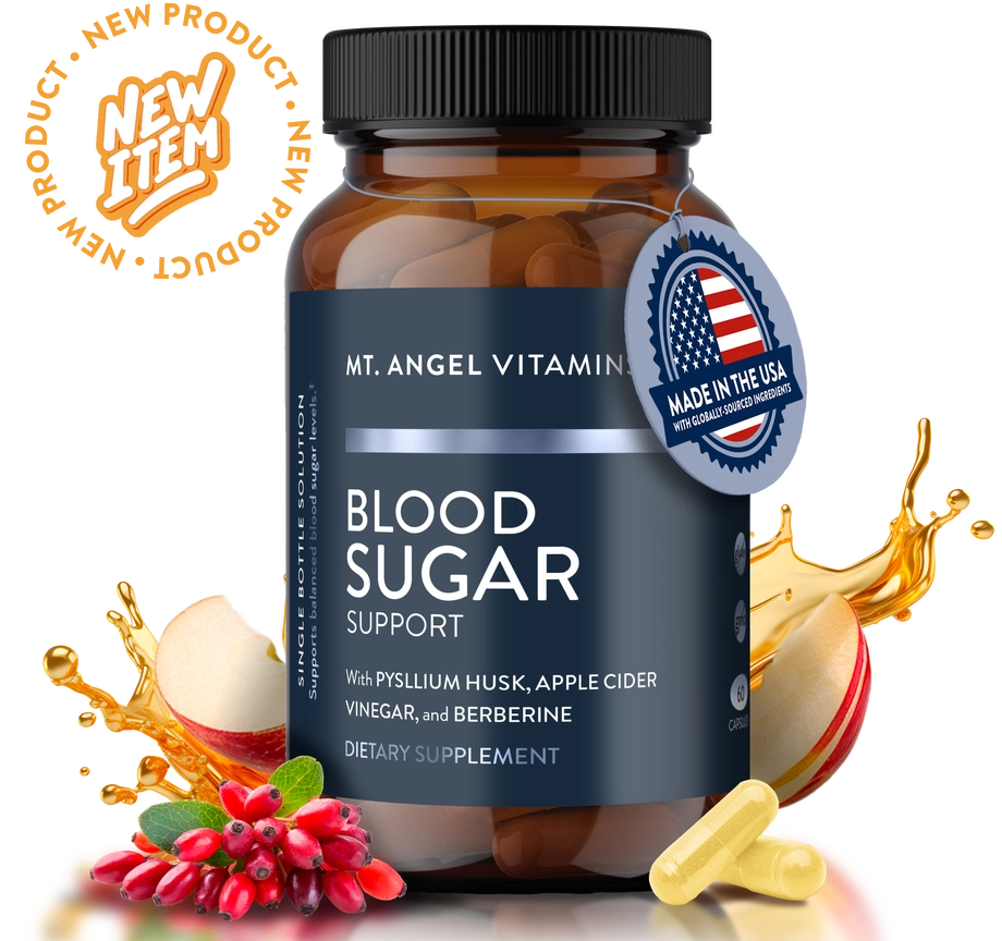 Mt. Angel Vitamins Blood Sugar Support - 60 Capsules