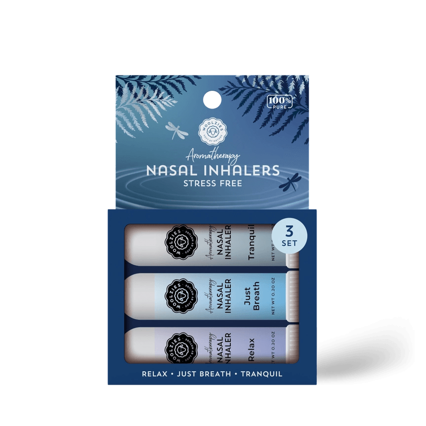 Stress Free Aromatherapy Set of 3 Nasal Inhalers