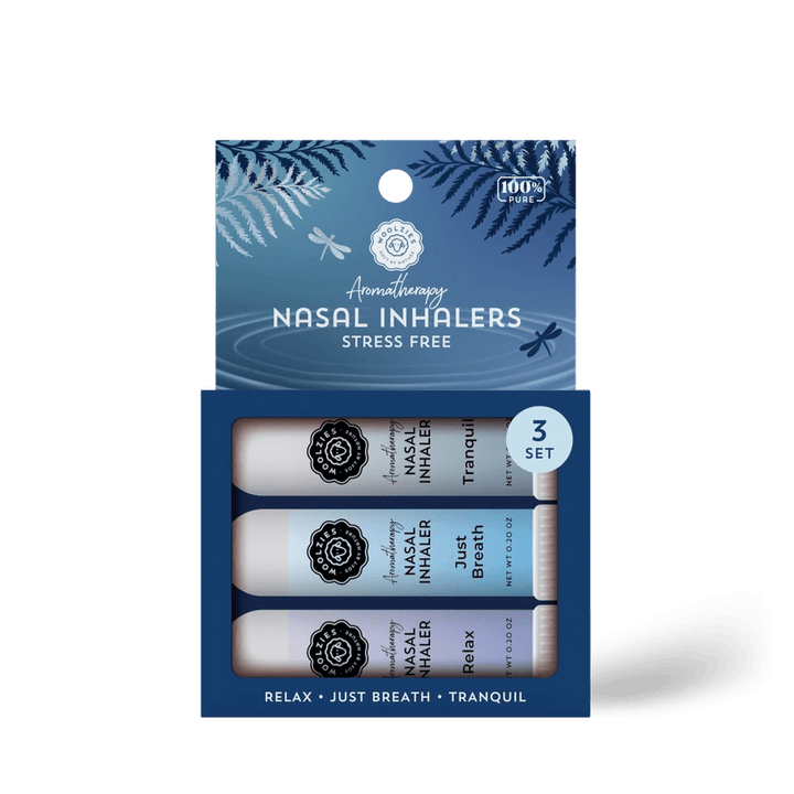 Stress Free Aromatherapy Set of 3 Nasal Inhalers